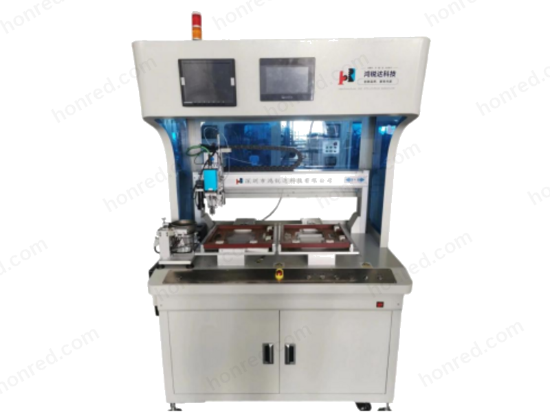 Vertical Four-Axis Blow-through Screw Machine