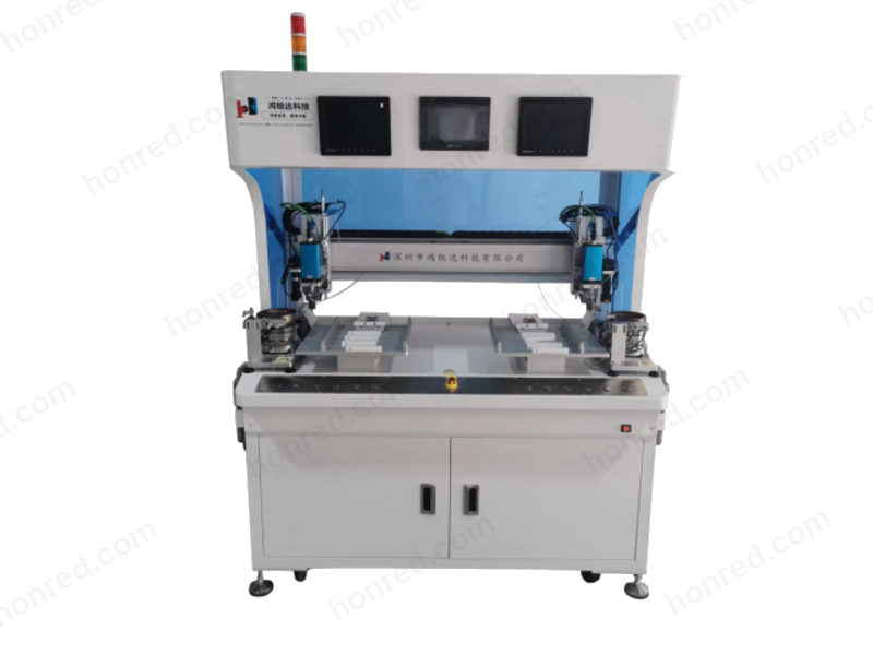 Vertical six-axis automatic locking screw machine