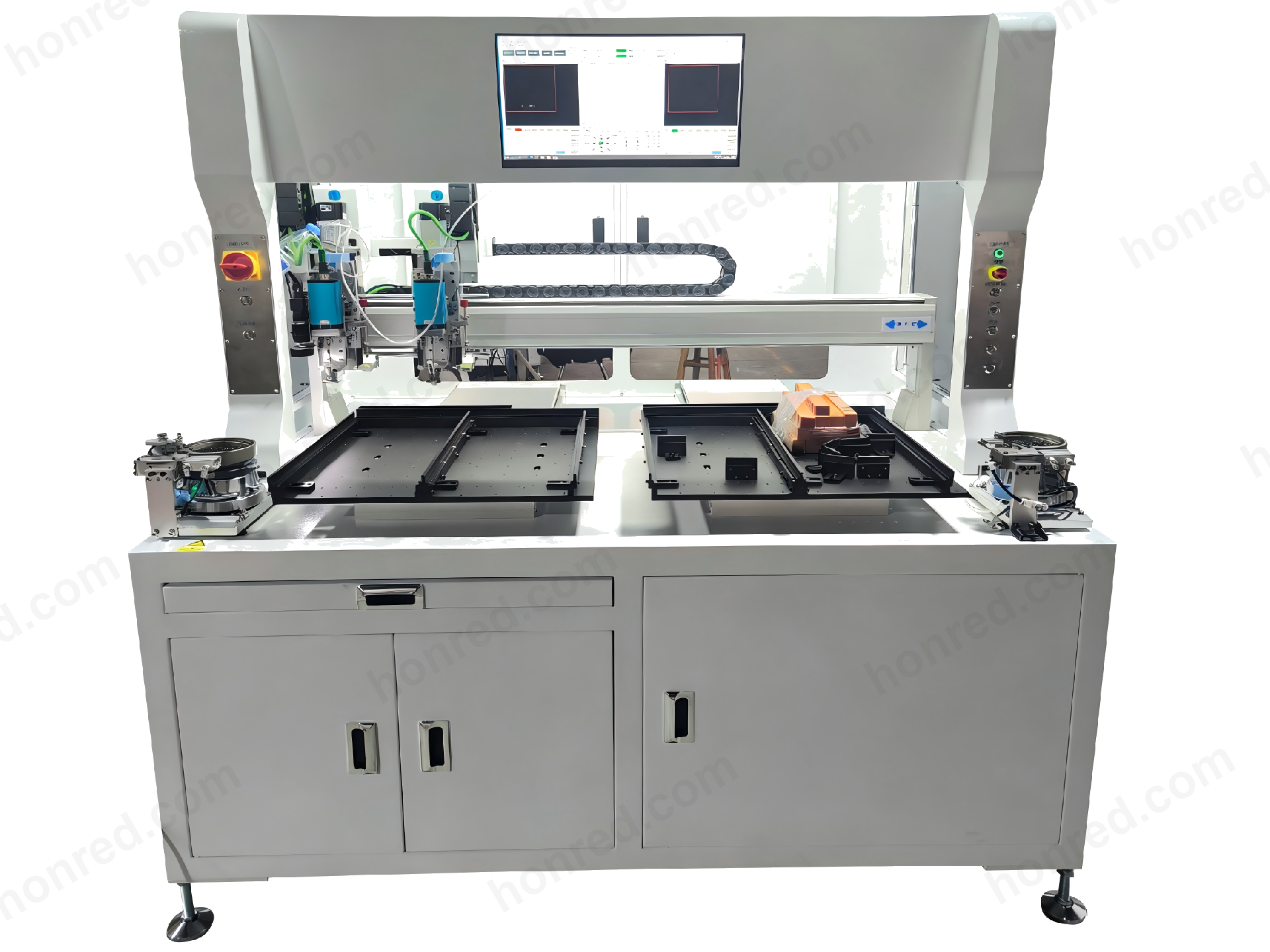 Vertical Six-Axis Vision Screw Machine